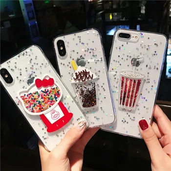 

10pcs/lot Honor9/10 Twinkle stars Shine Glitter Phone Case For Huawei P10/P20/P30Pro Nova2s/3i TPU Back Cover Shell Protection