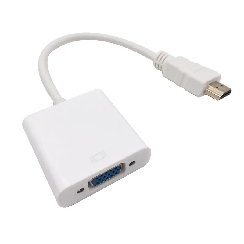HDMI к VGA адаптер папа Famale конвертер 1080P видео аудио для ПК ноутбука планшета|Кабели