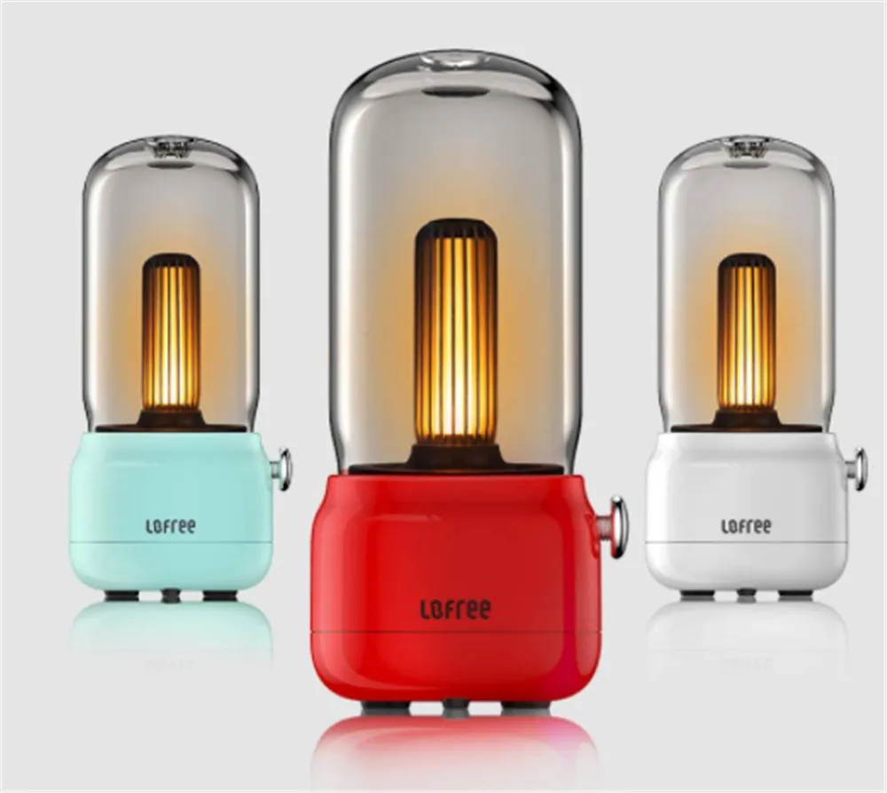 

Xiaomi Mijia Lofree Retro Light USB Charging / Wired Modes night light adjustable bright Candlelight illumination night lamp