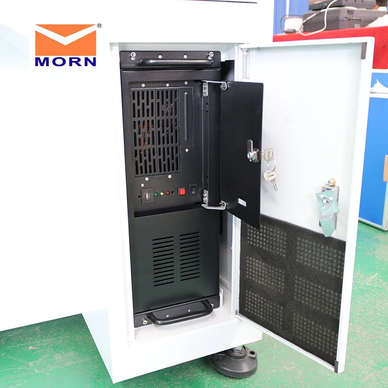 20 Вт MORN CNC роторное устройство настольная волоконная лазерная маркировочная