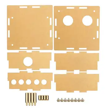 

LEORY Transparent Acrylic Housing Case Shell For 6J1 Tube Preamplifier Amplifier Module