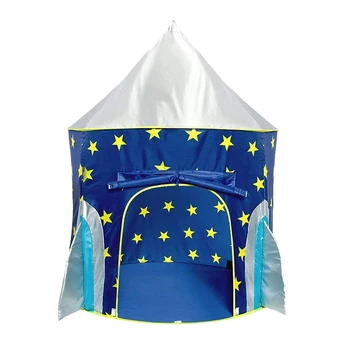 

Spaceship Playhouse for Kids with Bonus Space Torch Projector Toy Space Playhouse for Boys & Girls Prince Ocean Game Ball Pool