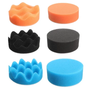 

Mayitr 19pcs 80mm Waxing Sponge Buff Buffering Auto Polisher Power Tool Accessories Polishing Pads Kit