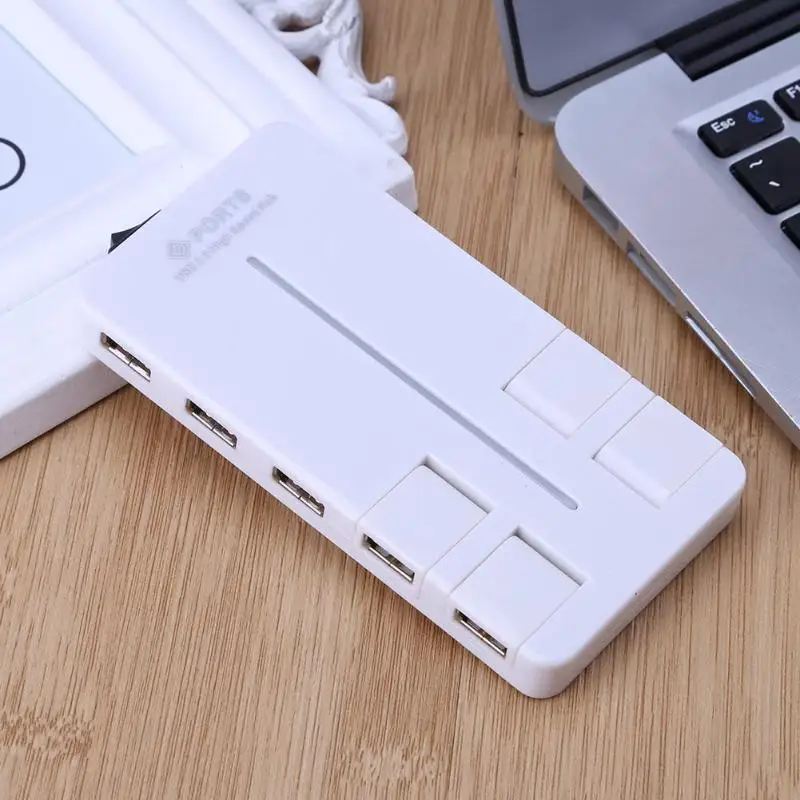 10 портов USB 2,0 порт мульти usb-концентратор, адаптер питания адаптер USB разветвитель для компьютера ноутбука USB 2,0 концентратор