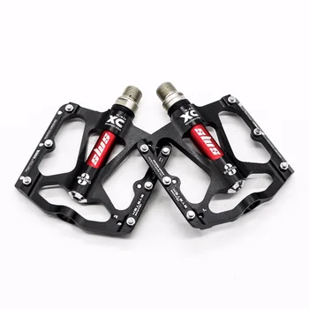 

SEWS-Shanmashi 3 Bearings Aluminium Alloy Ultralight Pedals Mountain Bike Mtb Anodizing Bicycle Pedal Road Bike Pedals For Out