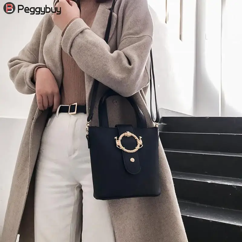 

Fashion PU Leather Top-handle Tote Bag Satchel Messenger Handbags Women Small Crossbody Bag