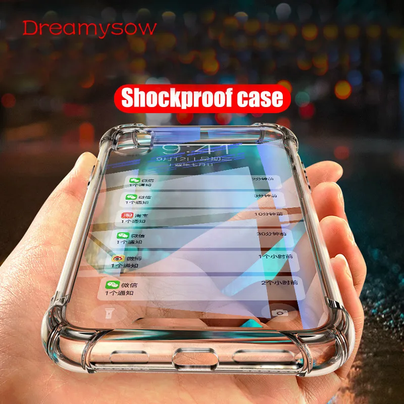 

Shockproof Case For Samsung Galaxy A9S A6 A8 Plus J6 2018 Cover Soft silicone Gel TPU Skin Shell For Galaxy S6 S7 edge S10 lite