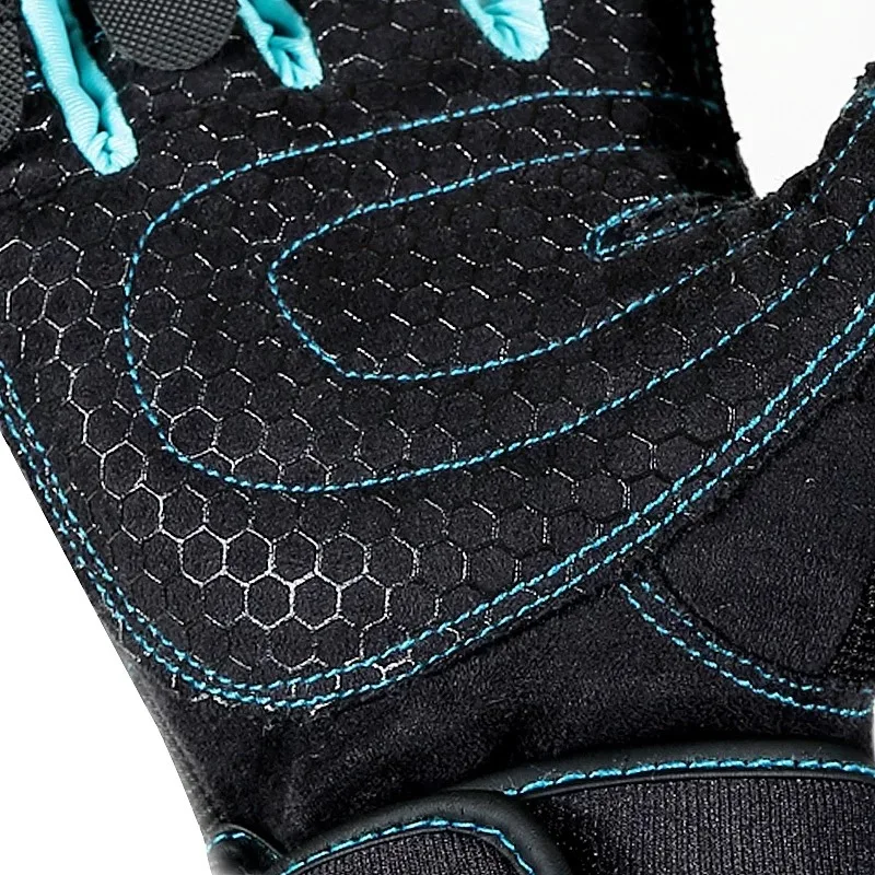 Training Sport Fitness Gloves M-XL Gym Weights Gloves Weight Lifting Glove Body Building Hand Half Finger Riding