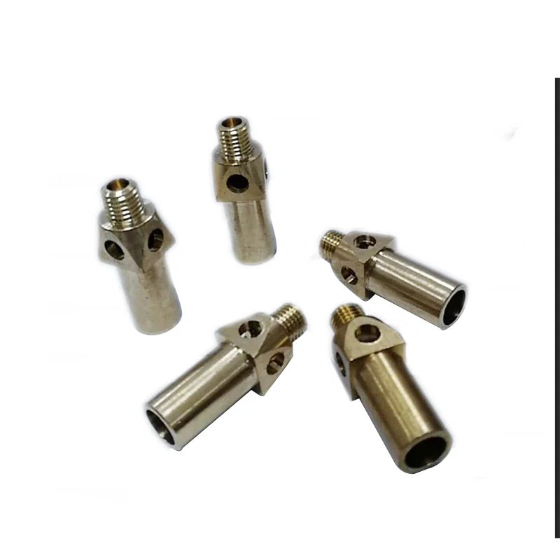 5 PCS Brass Cast Iron Jet Burner Natural Gas Nozzle Cooking Stove Nozzles