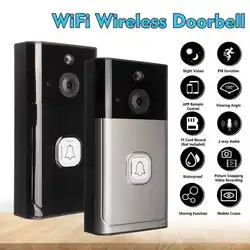 Smart ip видеосвязь Wi-Fi видео дверной телефон wifi камера для движения обнаружения беспроводной безопасности камера для записи видео