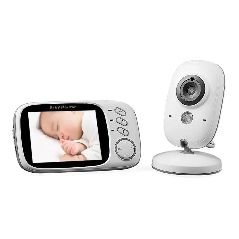 

VB603 Video Baby Monitor 2.4G Wireless 3.2 inch LCD IR Night Vision Surveillance Security Camera Babysitter Audio Talk