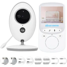 2.4in беспроводной 24 h детский монитор камера видеодомофона ночного видения колыбельные