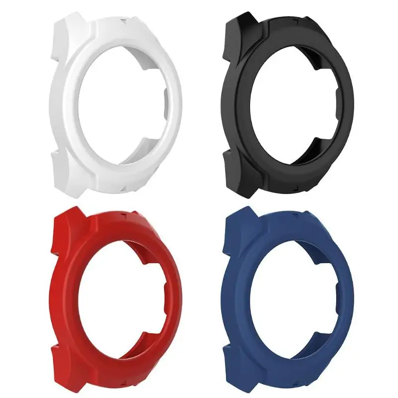 

Soft Silicone Protective Cases Cover Bracelet Shell Protector Replacement Watch Cover for Ticwatch Pro Smart Watch