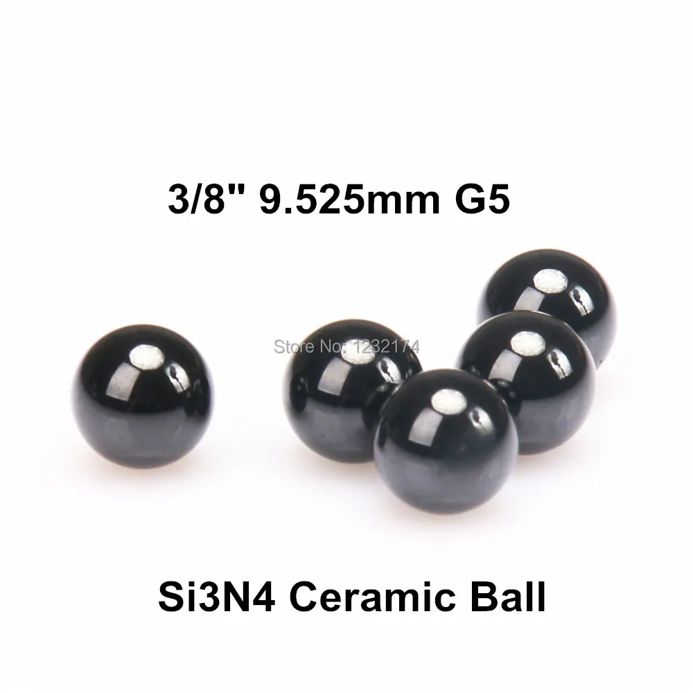 Бесплатная доставка DHL 1/8 &quot3/16&quot 3/8 &quotсиликоновый нитрид керамический шар Si3N4 G5