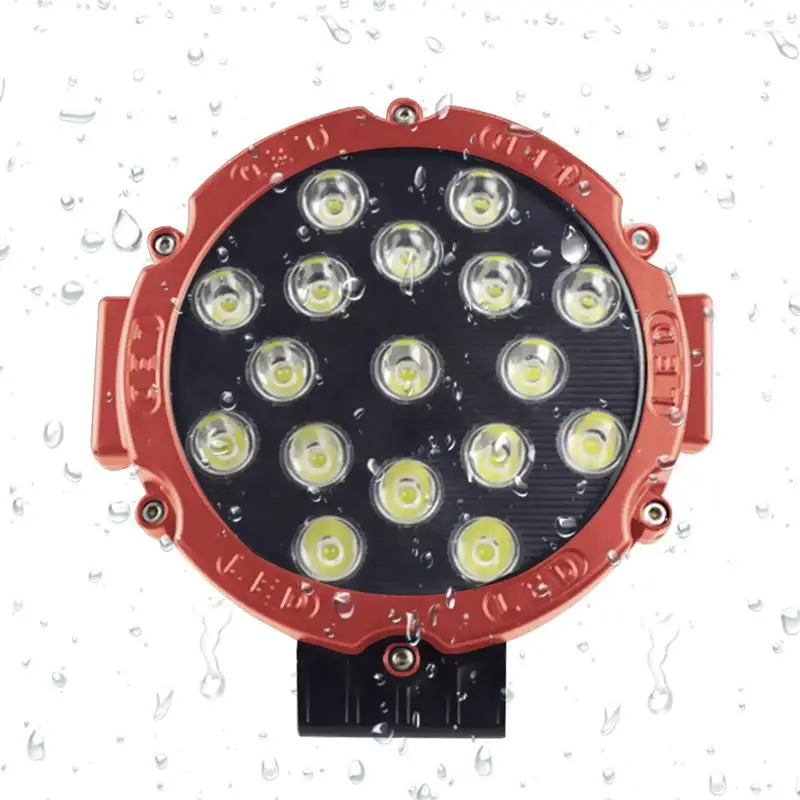 10 30 V DC LED 51W рабочий свет 7 дюймов Модернизированный для внедорожников автомобилей