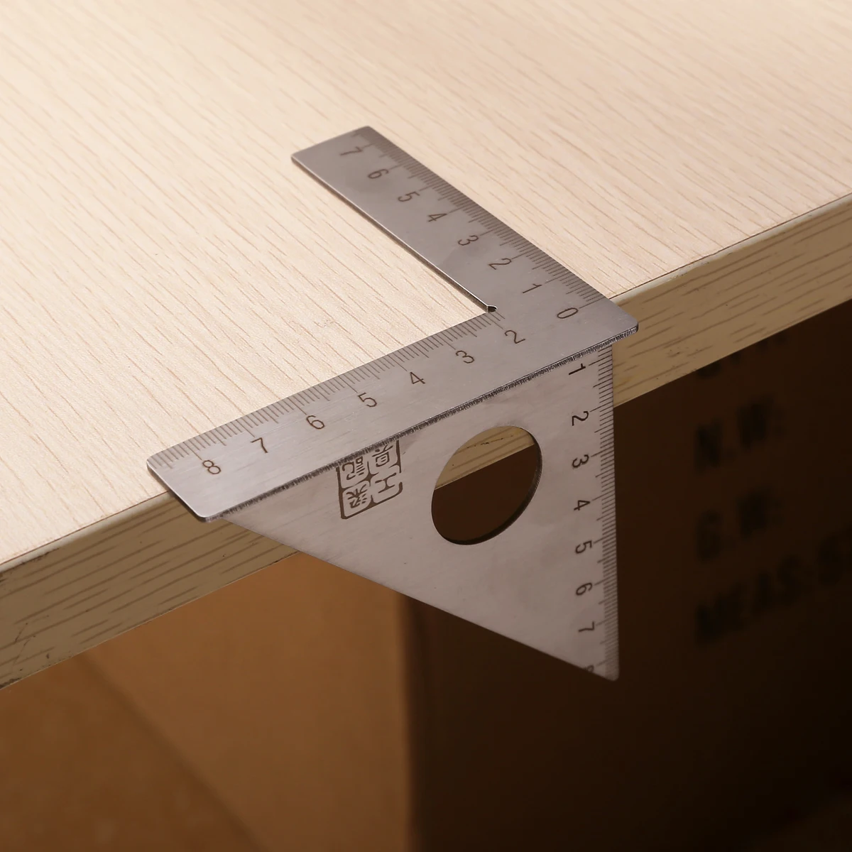 

Woodworking Measuring Ruler Square Layout Miter Triangular Rafter 45 Degree 90 Degree Metric Gauge Measuring Tools