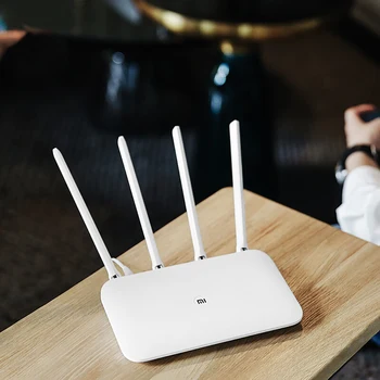 

Original Xiaomi Mi WiFi Router 4 WiFi Repeater 2.4G 5G APP Control 128MB DDR3-1200 Dual Core 880MHz Router 3 Upgrade Version