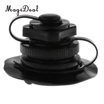 

MagiDeal Durable Replacement Air Valve Cap Screw For Inflatable Boat Kayak Raft Airbed Black Fishing Boat Replacement Access