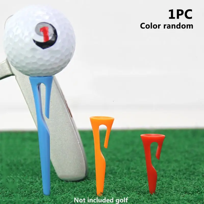 جديد 1 قطعة الأظافر تيز غولف تيز ل كرة جولف مستقرة إكسسوارات الغولف البلاستيك قابلة لإعادة الاستخدام كرة جولف الأظافر لون عشوائي #1116