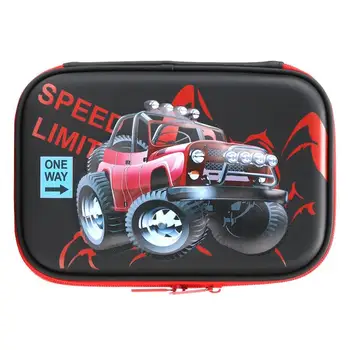 

Kids Cartoon Car Large Capacity Pencil Bags Girls Boys Students EVA Pencil Case Pen Bag Stationery School Supplies Bolsas Mujer