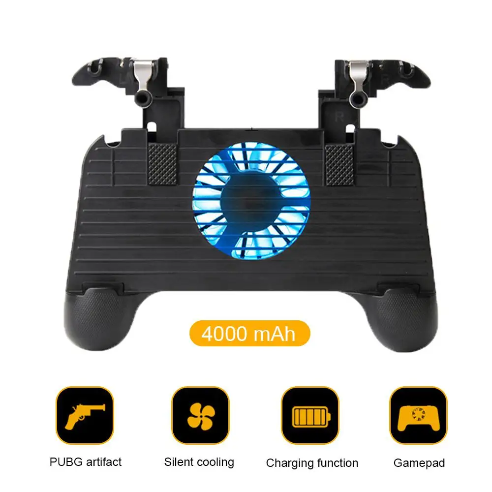  Pubg Mobile Gamepad Controller Power Bank for Phone L1R1 Grip With Joystick Trigger Pubg Fire Butto