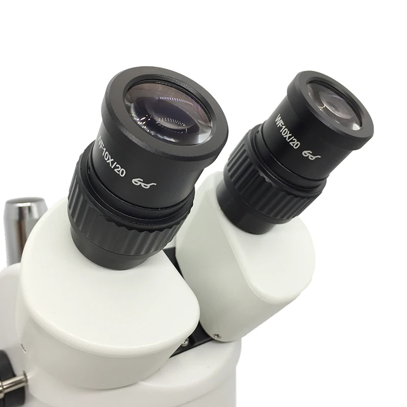 7X-45X Zoom Stereo Microscope 360 Degree Rotatable Trinocular Head for PCB Inspection Mobile Phone Repairing Simul-focal or Not