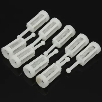 

10pcs Plastic Gravity Type Spray Guns Spray Filter Pot Diameter 11mm Total Length 36mm Can Adapt to the Majority of solvent Tool