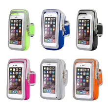 Спорт Бег сенсорный экран повязки сумка для мобильного телефона Открытый Сумка на запястье