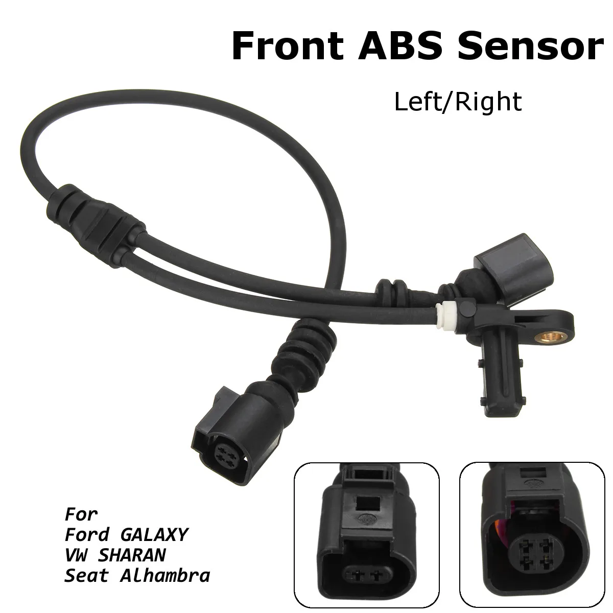

Car Front Left/Right ABS Wheel Speed Sensor L/R 7M3927807N 7M0927807C 1048603 for Ford GALAXY/VW SHARAN/Seat Alhambra