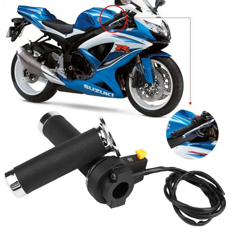 

Throttle Control Handlebar Grip Kill Button Switch for 49cc 66cc 80cc Motorized Bicycle Motorcycle Handlebar Switch