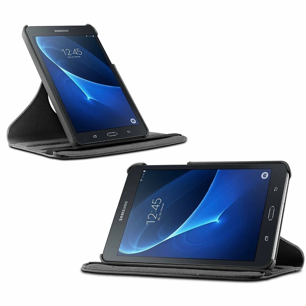 2016 Tab A6 7 0 чехол для Samsung Galaxy A T280 T285 SM 360 Вращающийся флип из искусственной кожи с