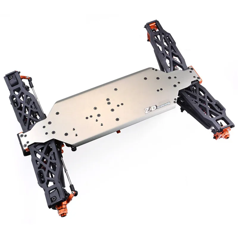 ZD гоночный автомобиль 9021V3 1/8 110 км/ч 4WD бесщеточная рама DIY Rc автомобильный набор