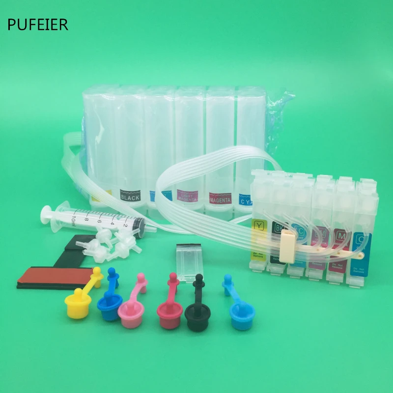 

82N T0821N-T0826N Empty CISS Ink System Without Chip For Epson T50 T59 RX615 R270 R290 TX700 TX800 TX710W TX650 TX810FW TX820FWD