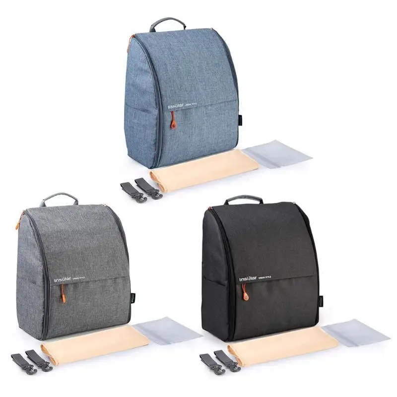 

Fashion Mummy Maternity Bag Set Multi-function Diaper Bag Backpack Nappy Baby Bag with Stroller Straps for Baby Care