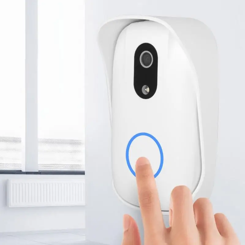 Умный беспроводной дверной звонок RF кольцевой WiFi визуальная камера телефон