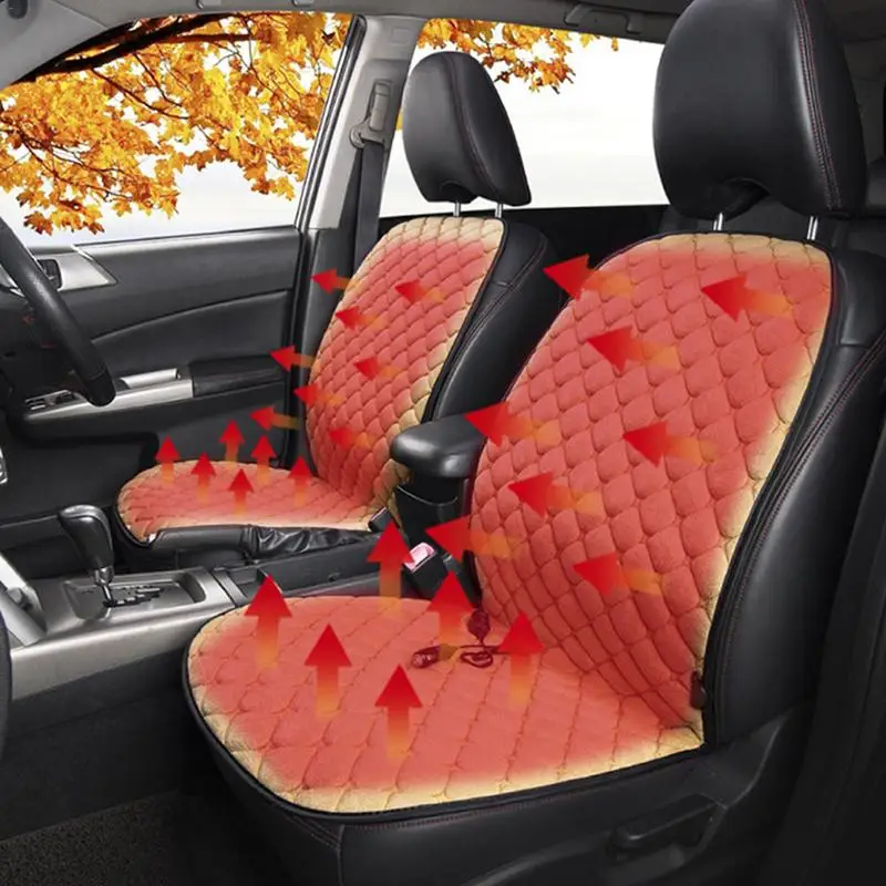

12V Two-Seat Car Heating Cushion For Automobile Vehicle Use Vehicle-mounted General Electric Heating Cushion Car Accessories