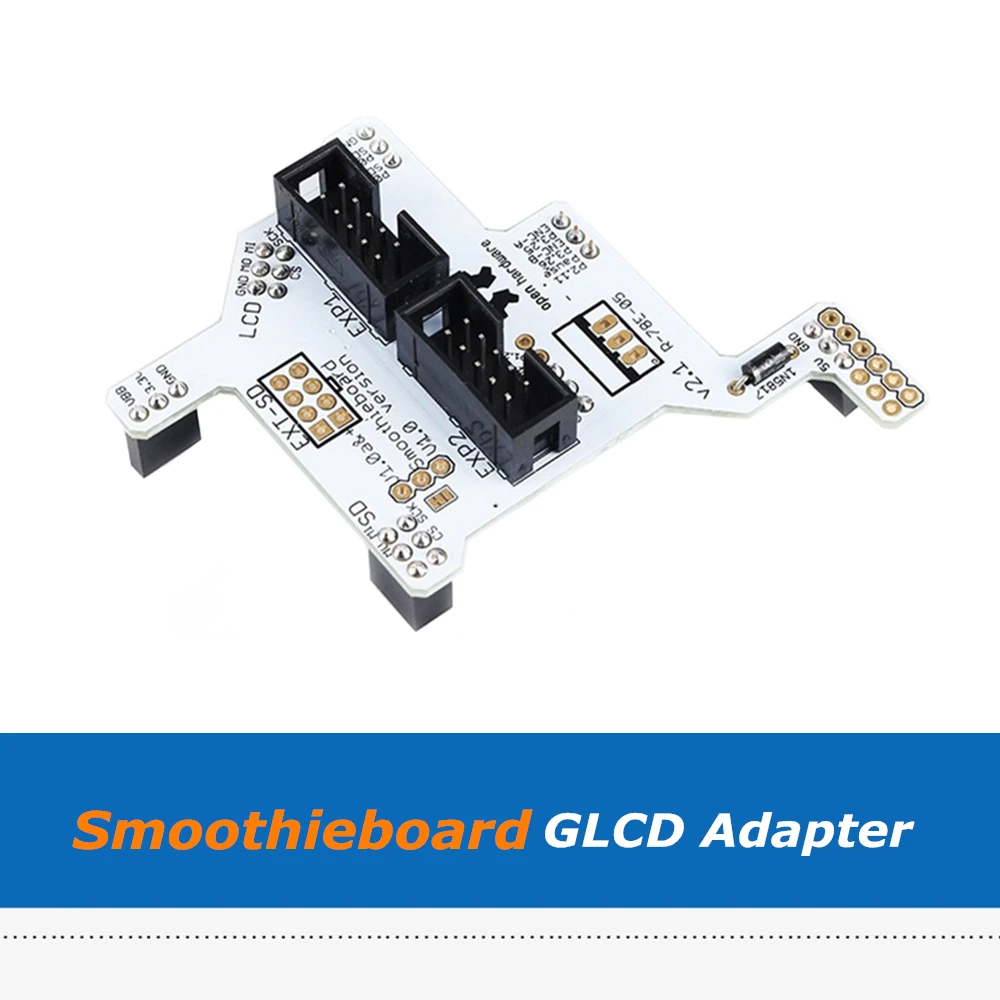 1 шт. 3D принтеры Запчасти Smoothieboard 5X V1.1 плата Full Графический ЖК дисплей модуль