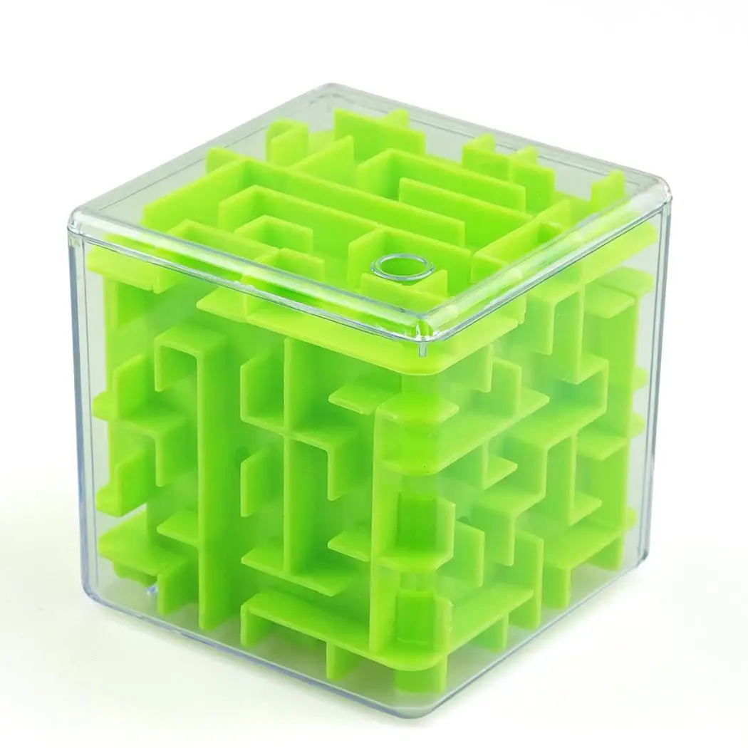 

3D Mini Speed Maze Magic Game Puzzle Cube Square Anti Stress 3-99 Years Old Learning Toys Toy, Eco Friendly