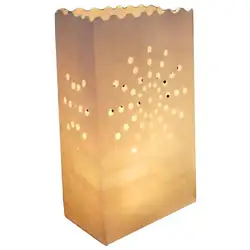 SNNY новый свет держатель Luminaria бумага Свеча-фонарь вечерние украшение 10 шт. Защита от солнца