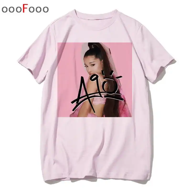アリアナグランデ Tシャツ女性 Tシャツ女性原宿ハイストリート韓国服オル Tシャツトップかわいいシャツ Tシャツかわいい Tシャツ Aliexpress