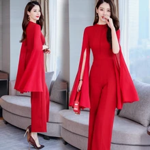 outfit jumpsuit rojo