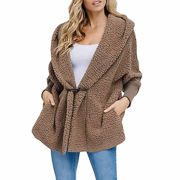 

Elegant Faux Fur Coat Women 2018 Autumn Winter Warm Soft Button Fur Jacket Female Plush Overcoat Casual Outerwear Plus size XXXL