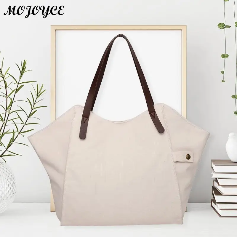 

Casual Totes Women Large Capacity Handbag Canvas Shoulder Shopping Bags Bolsa Feminina 2019 New Female Bag
