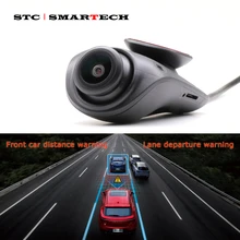 SMARTECH Auto DVR Della Macchina Fotografica del USB Connettore Del Veicolo HD 720 P Dvr per il SISTEMA OPERATIVO Android Sistema di Mini Car Registratore di Guida Della Macchina Fotografica con ADAS