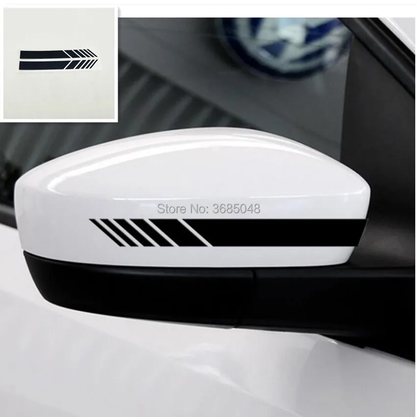 Автомобильная наклейка боковая на зеркало заднего вида для granta kia cerato solaris hyundai