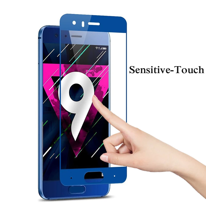 Защитное стекло для Huawei Honor 8 9 10 Lite Light Honer lite закаленное Huawey Huwai защита экрана