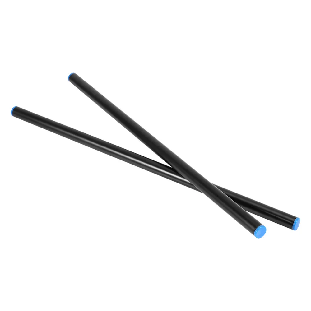 

New Camera Alloy Rod 2Pcs 40cm 15mm Follow Focus Rig Cage Alloy Rod Rail System For Camera Camcorder DV Y3PM Alloy Rod 2Pcs 40cm