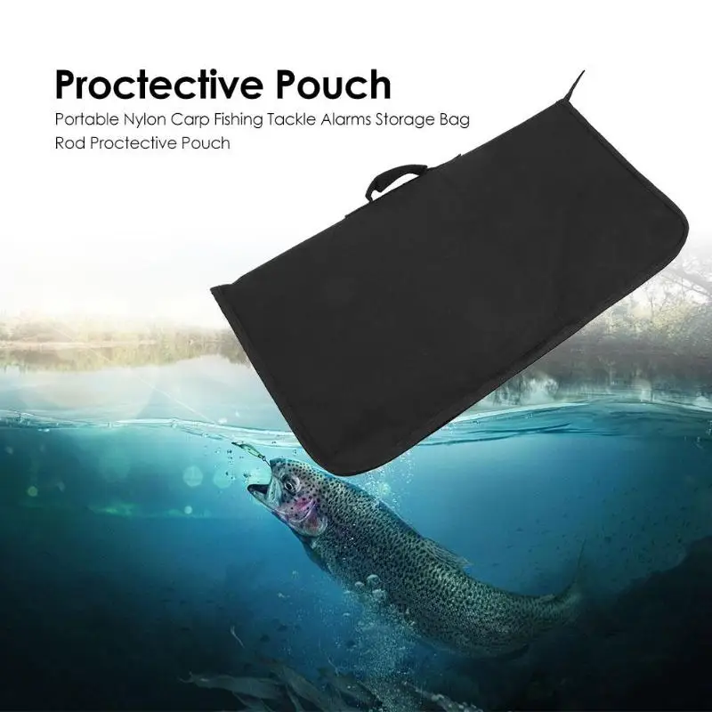 

Portable Nylon Carp Fishing Bag Tackle Alarms Storage Bags Luggage Buzz Bar Bank Sticks Rod Proctective Pouch