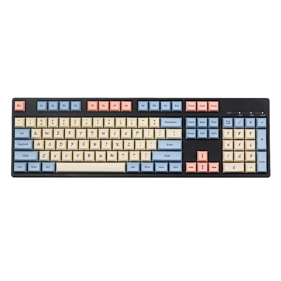 

West World 153 Key XDA Profile Dye-sub PBT Keycaps Full Layout Keycap Set Profession Gaming keyboard Keycap