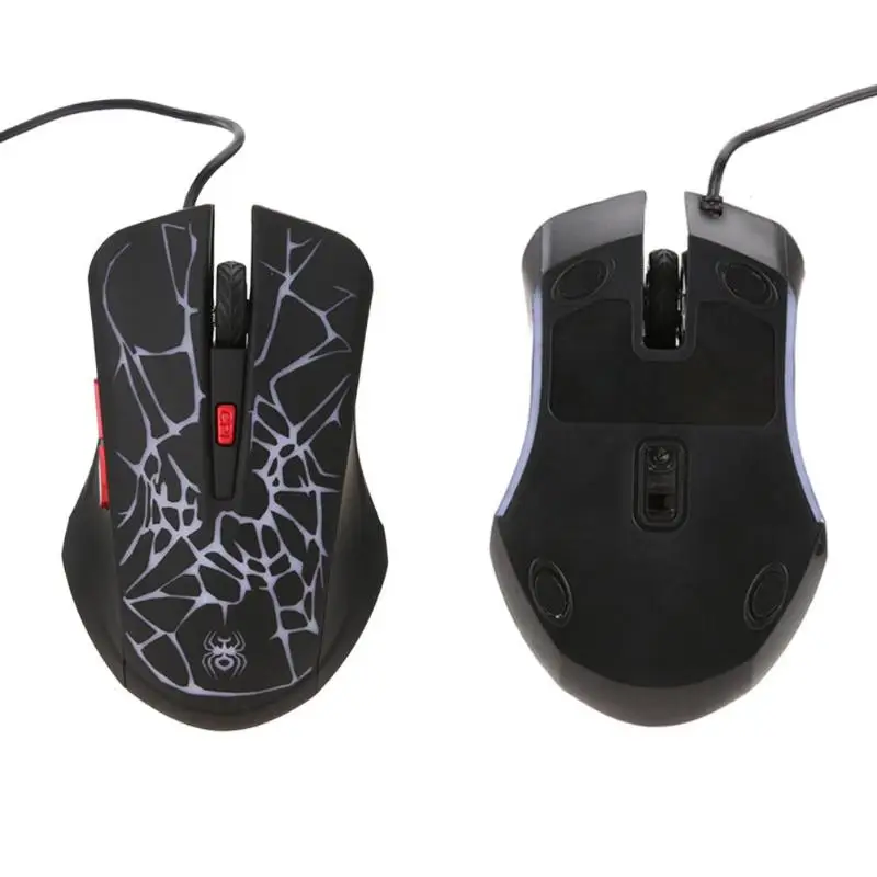 Professional Wired Gaming Mouse 6 Buttons 2400DPI Gaming Mouse USB Wired Optical Computer Game Mouse Mice for PC Laptop